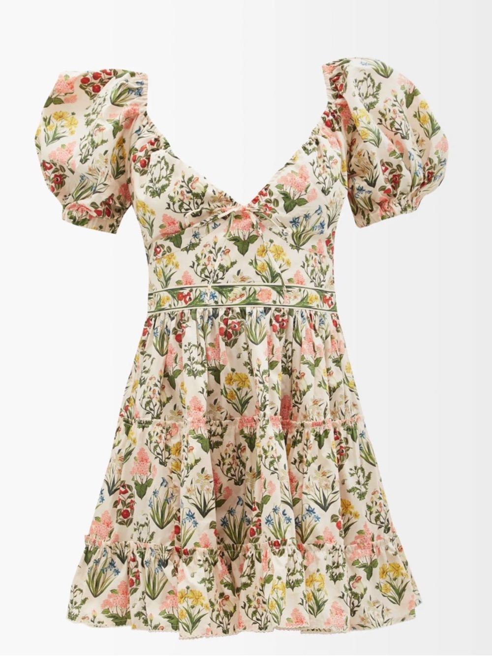 AGUA BY AGUA BENDITA Manzanilla floral dress SMALL